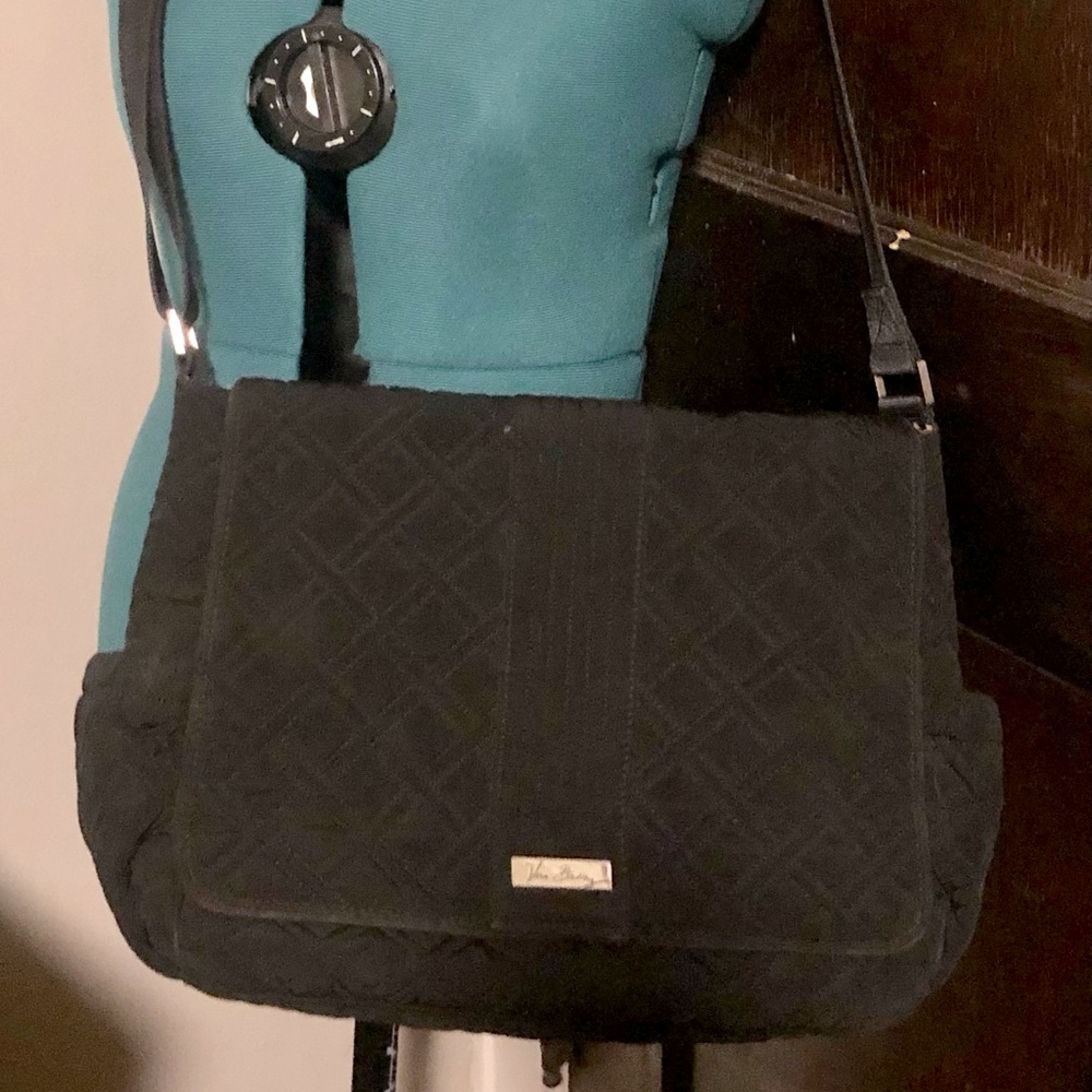Rare solid color Vera Bradley messenger/diaper bag